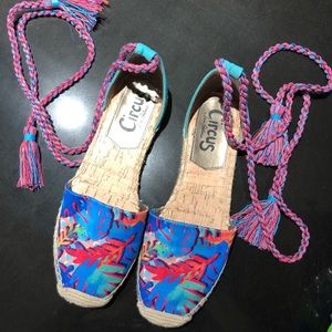 Circus by Sam Edelman lace up sandals